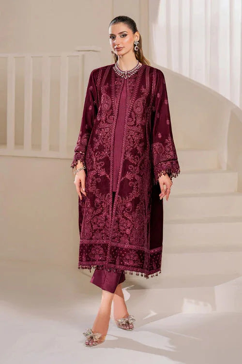 Baroque | Velvet 25 | UF-758 - Rang-e-Khaas
