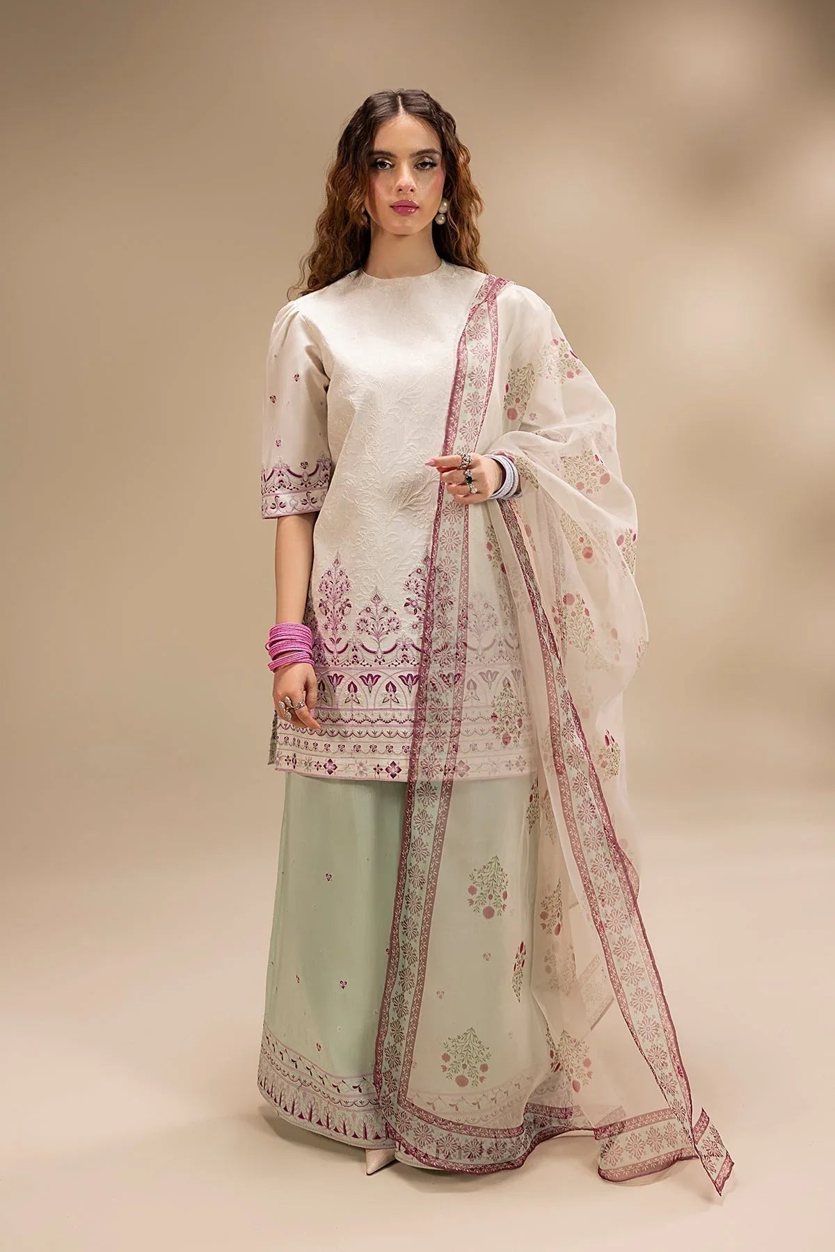 Erum Khan | Lillia Summer Edit | Pearl Blush - Rang-e-Khaas