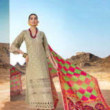 Zainab Chottani Embroidered Chikankari Lawn 3Pc Suit ZC-10B
