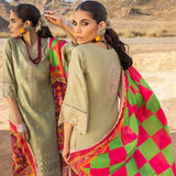 Zainab Chottani Embroidered Chikankari Lawn 3Pc Suit ZC-10B