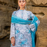 Zainab Chottani Embroidered Chikankari Lawn 3Pc Suit D-10B Lana