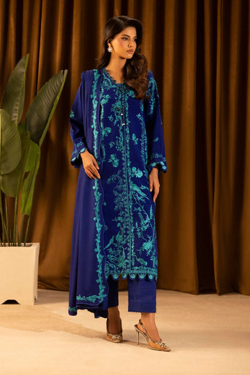 Sana Safinaz | Muzlin Winter 25 | 010B - Rang-e-Khaas