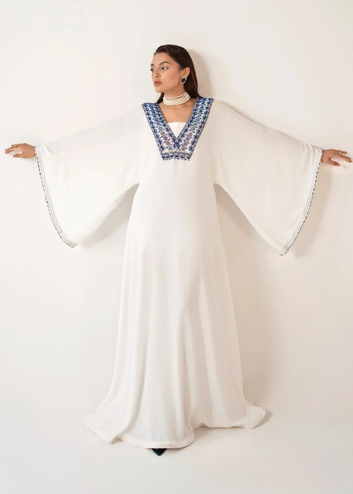 Dastoor | Euphoria Luxury Pret 24 | Marshmallow - Rang-e-Khaas