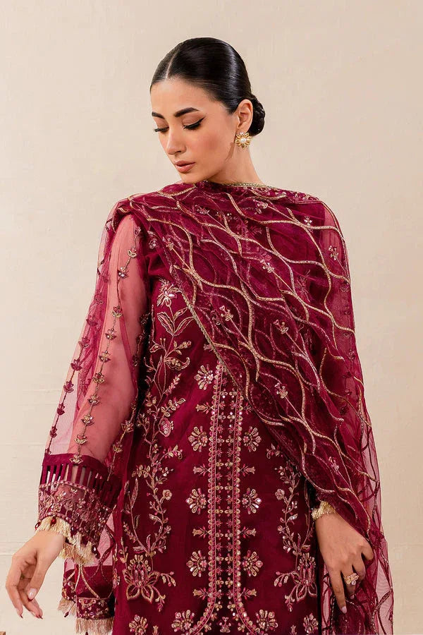Farasha | Lumiere Formals |ROUGE PINK - Rang-e-Khaas