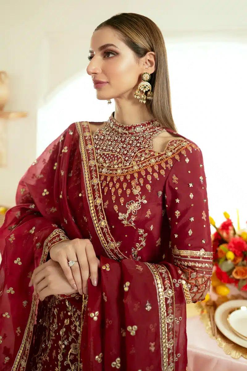 Qalamkar | Dilnaz Wedding Formals | DN-03 ZAINA - Rang-e-Khaas