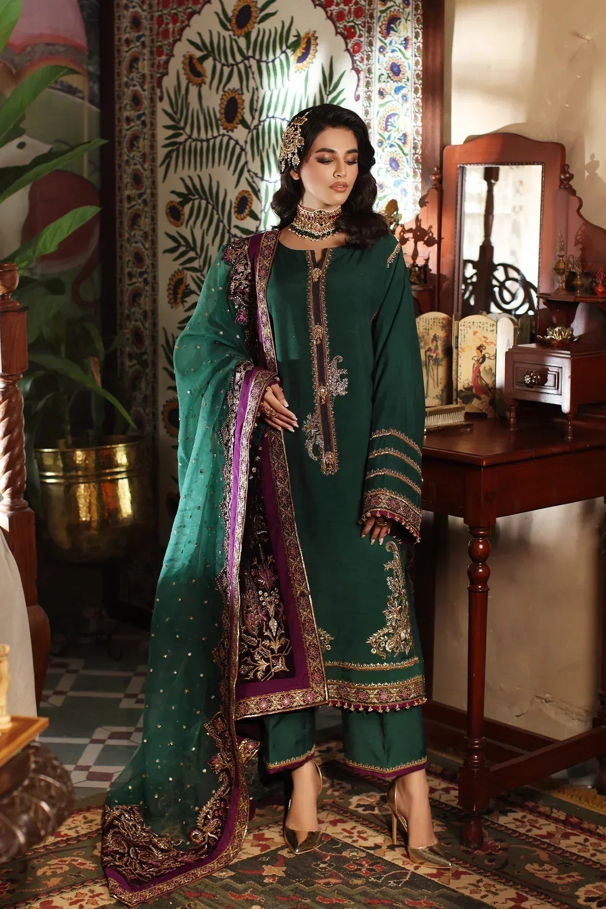 Mina Kashif | Meeral Formals 23 | MKF23-15 - Rang-e-Khaas