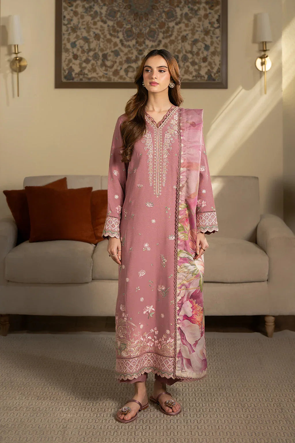 Neeshay | Winter Reverie | Peonette - Rang-e-Khaas