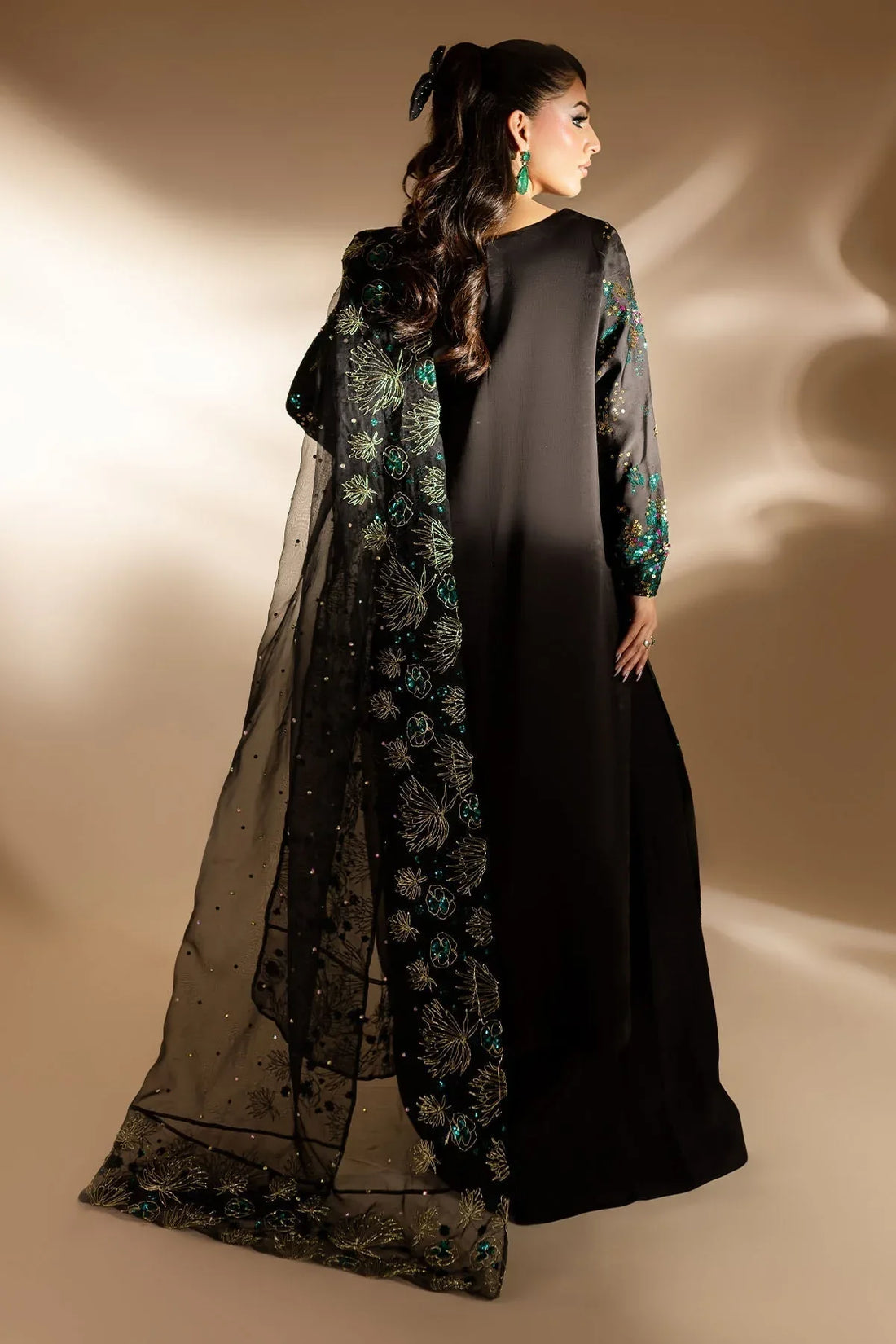 Nureh | Tiny Twinkles | TW-02 GOLDEN STARDUST - Rang-e-Khaas