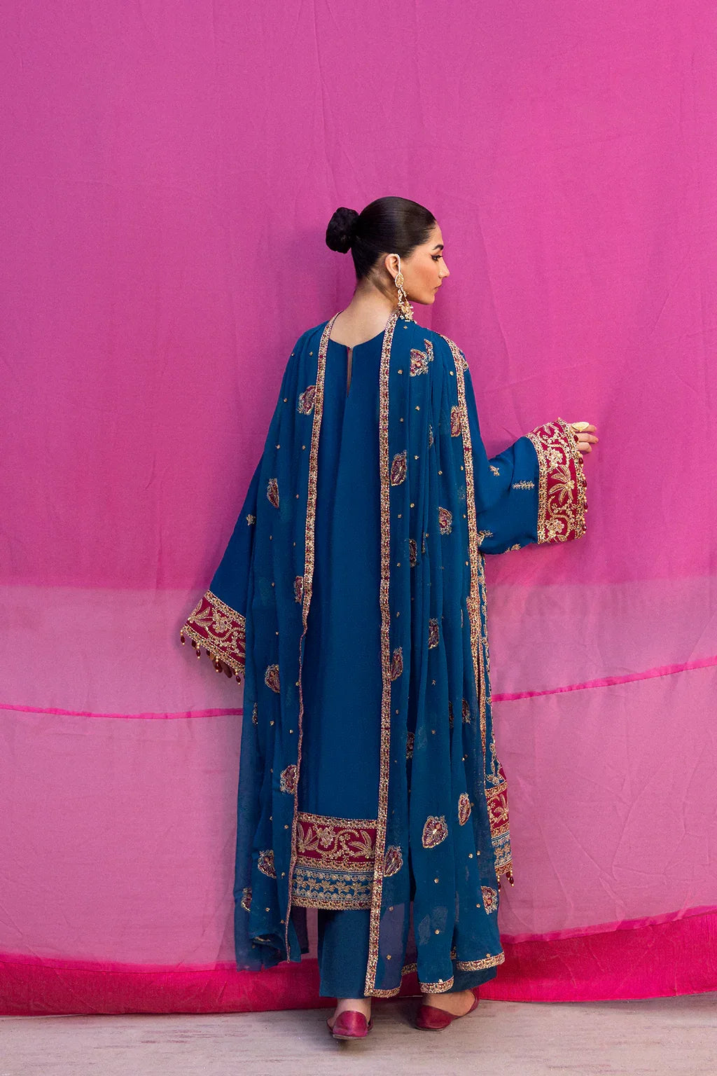 Emaan Adeel I The Empress Wedding Formals I VELANIS - Rang-e-Khaas
