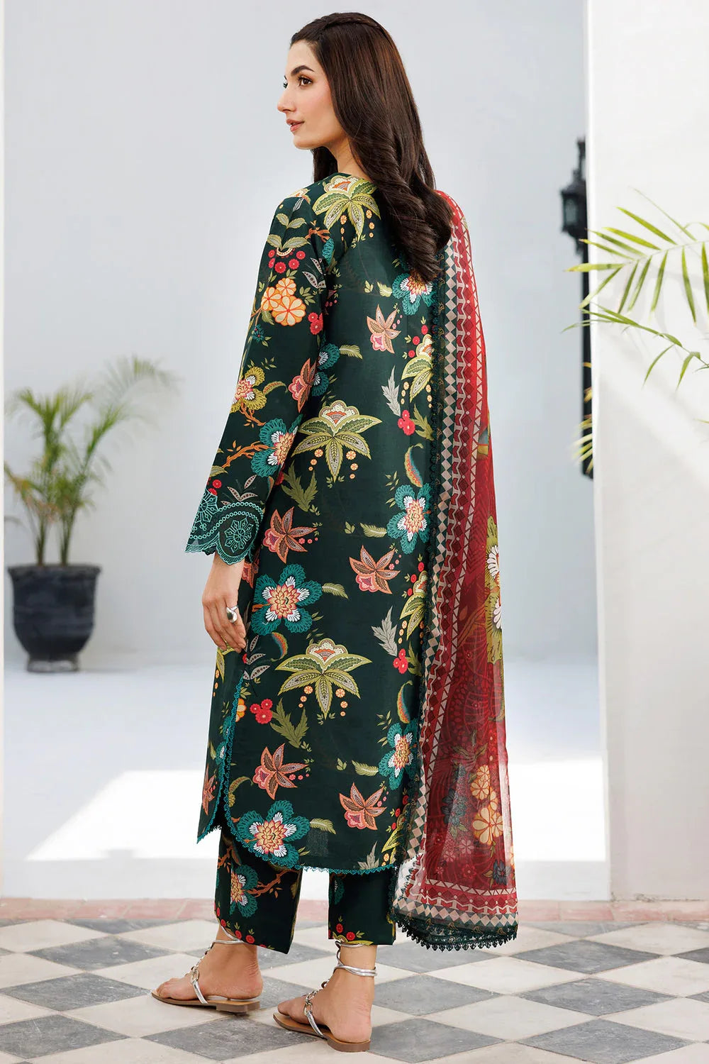 Farasha | Printed Essentials | Blossom Charm - Rang-e-Khaas