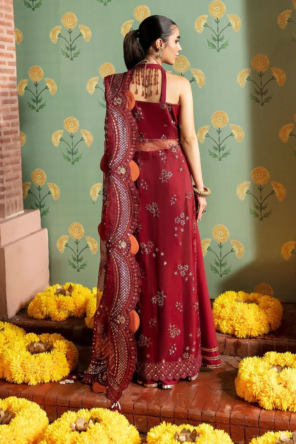 Nureh | Jhoomro Wedding Formals | NL-53 - MAHRO - Rang-e-Khaas