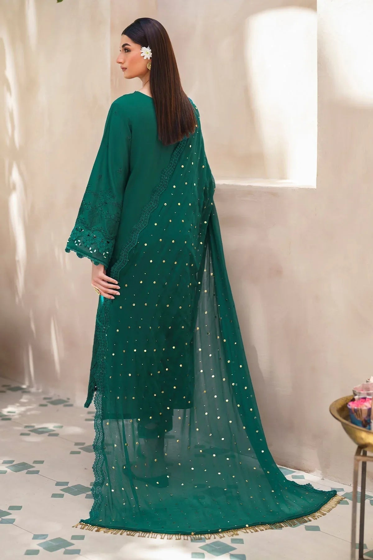 Nureh | Bazaar Lawn | NS-135 - Rang-e-Khaas