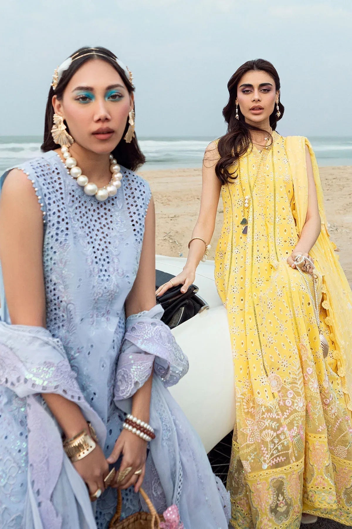 Nureh | Khuwab Luxury Lawn | NE-150 - Rang-e-Khaas