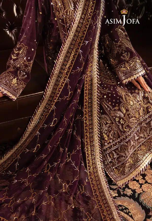 Asim Jofa | Makhmal Wedding Velvet 23 | AJMM-06 - Rang-e-Khaas