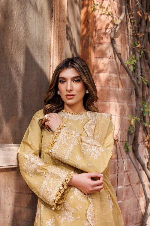 Farasha | Dastoor Embroidered Lawn SS24 | TUSCANY DREAM - Rang-e-Khaas
