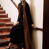 Hussain Rehar | Luxury Pret SS 24 | Khaki