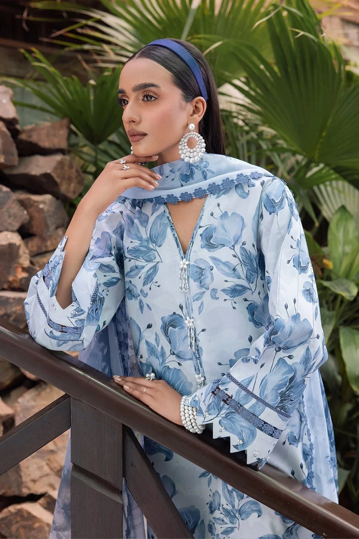 Alizeh | Sheen Lawn Prints 24 | GLORY - Rang-e-Khaas