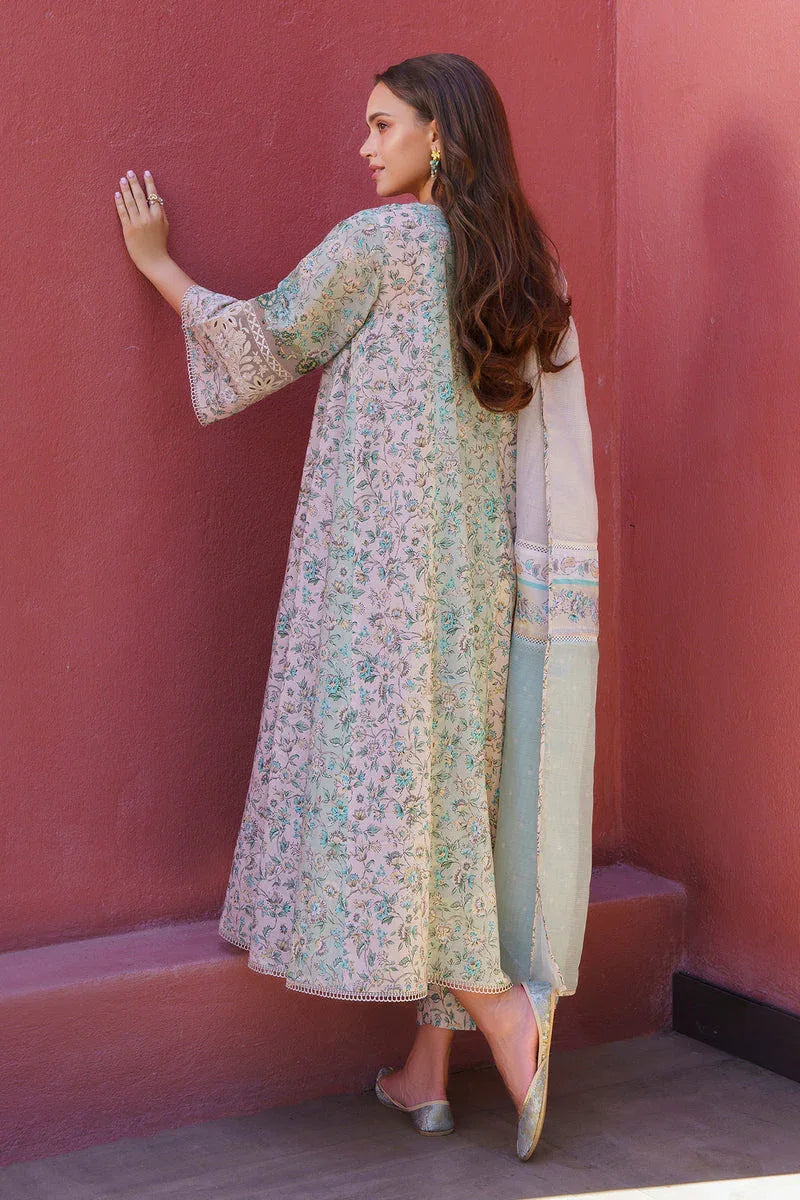 Baroque | Luxury Pret 24 | LAWN UF-577 - Rang-e-Khaas