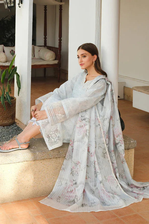 Baroque | Luxury Pret 24 | LAWN UF-658 - Rang-e-Khaas