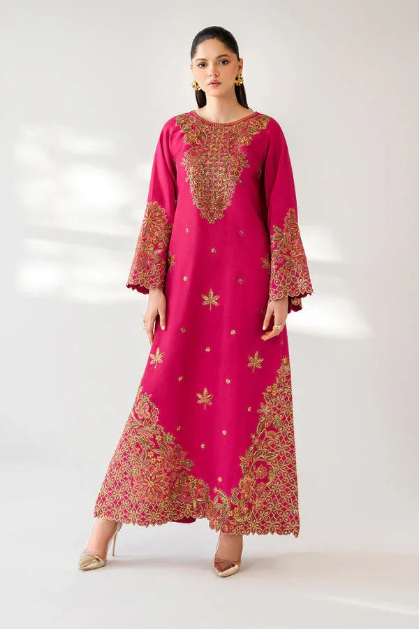 Baroque | Luxury Pret 25 | EMBROIDERED RAW SILK PR-1165 - Rang-e-Khaas