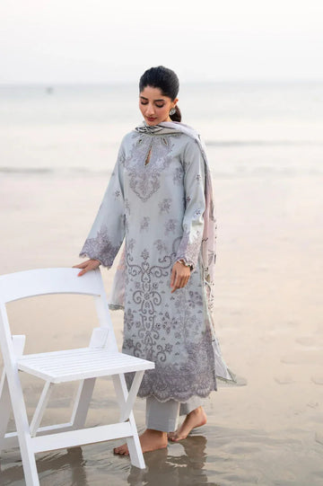Aabyaan | Saagar Luxury Lawn 25 | ZUMAR (AS-10) - Rang-e-Khaas