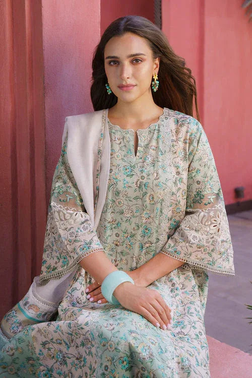 Baroque | Luxury Pret 24 | LAWN UF-577 - Rang-e-Khaas