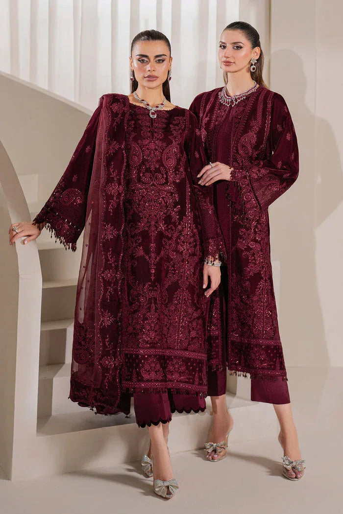Baroque | Velvet 25 | UF-758 - Rang-e-Khaas