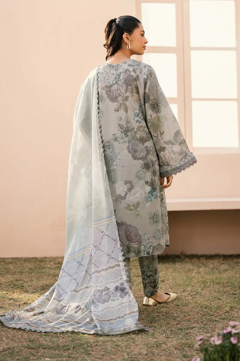 Baroque | Luxury Pret 24 | LAWN UF-605 - Rang-e-Khaas