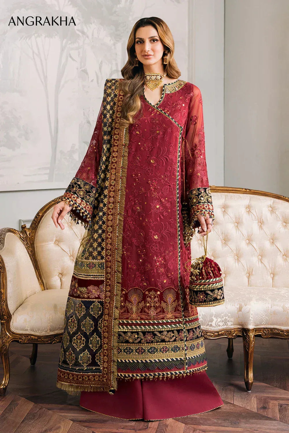Baroque | Chantelle Embroidered Collection | CH12-07 - Rang-e-Khaas