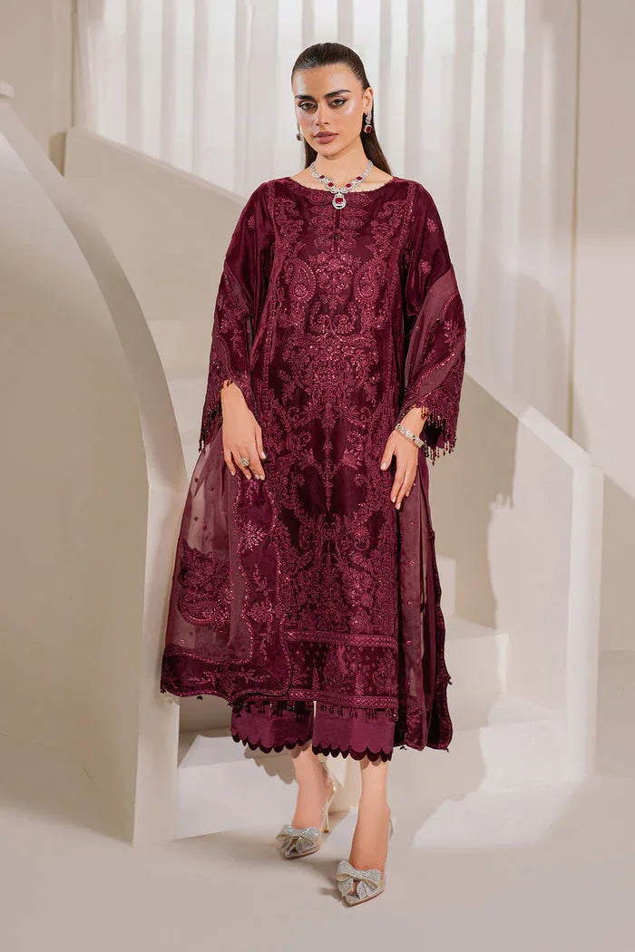 Baroque | Velvet 25 | UF-758 - Rang-e-Khaas