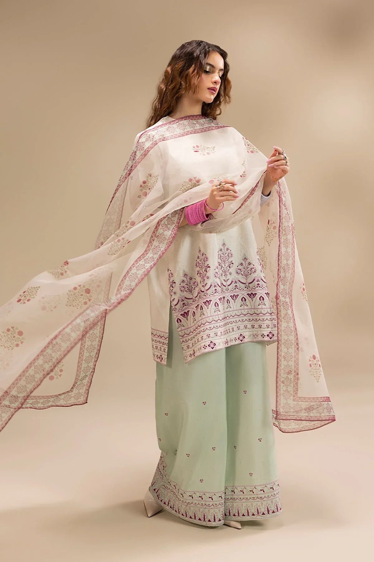 Erum Khan | Lillia Summer Edit | Pearl Blush - Rang-e-Khaas