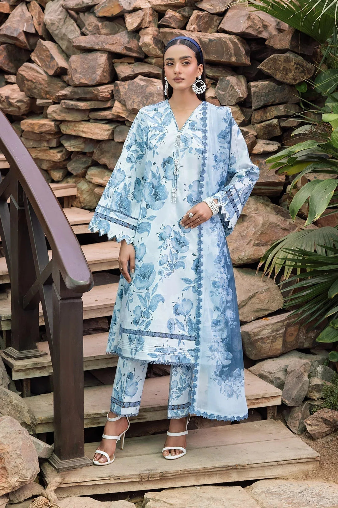 Alizeh | Sheen Lawn Prints 24 | GLORY - Rang-e-Khaas