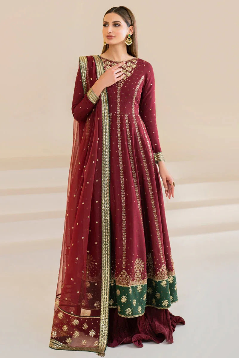 Jazmin | Formals Collection | Raw Silk UR-7018 - Rang-e-Khaas