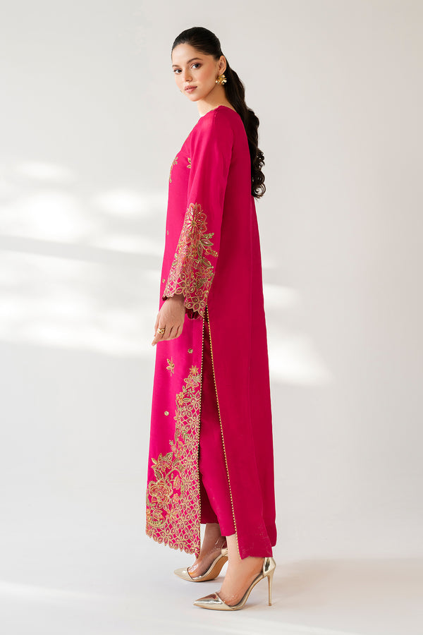 Baroque | Luxury Pret 25 | EMBROIDERED RAW SILK PR-1165