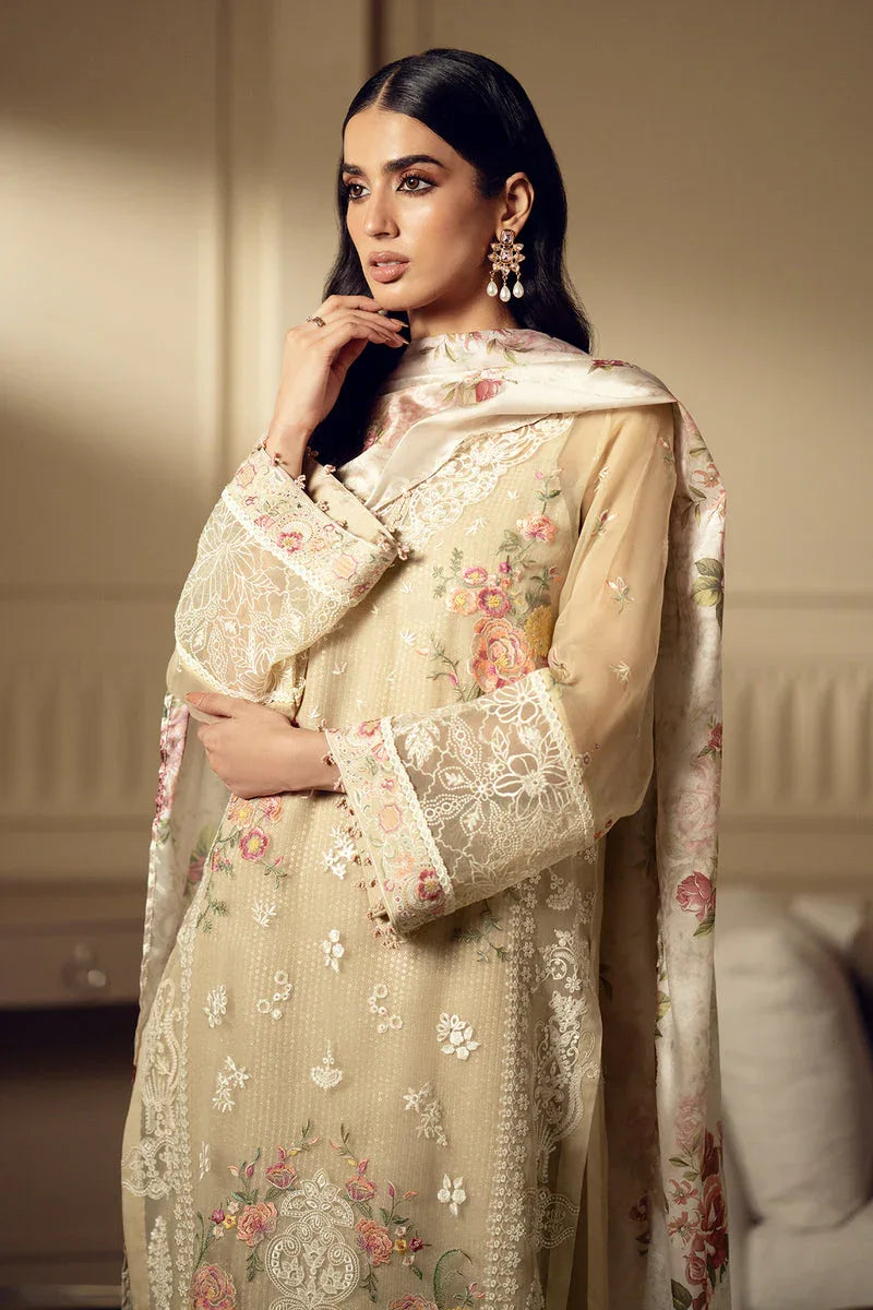 Baroque | Luxury Pret 24 | CHIFFON UF-513 - Rang-e-Khaas