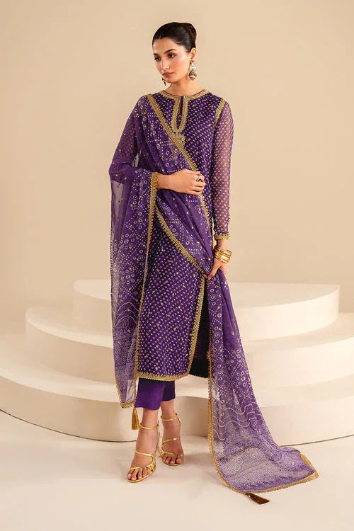 Baroque | Luxury Pret 24 | CHIFFON UF-625 - Rang-e-Khaas