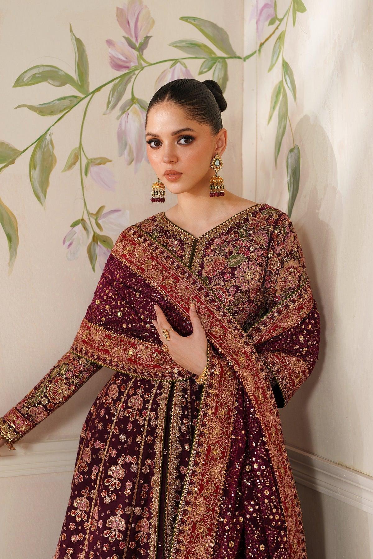 EMBROIDERED CHIFFON CH14-05 STITCHED