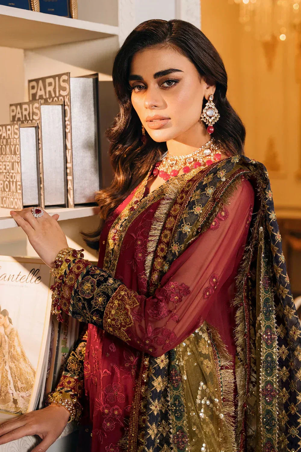 Baroque | Chantelle Embroidered Collection | CH12-07 - Rang-e-Khaas