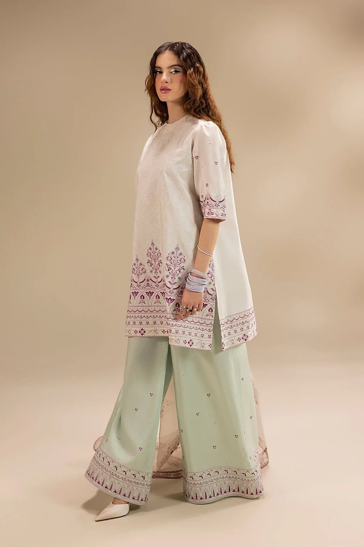Erum Khan | Lillia Summer Edit | Pearl Blush - Rang-e-Khaas