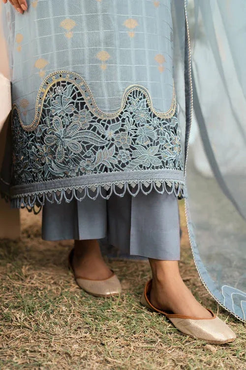 Baroque | Luxury Pret 24 | JACQUARD LAWN UF-606 - Rang-e-Khaas