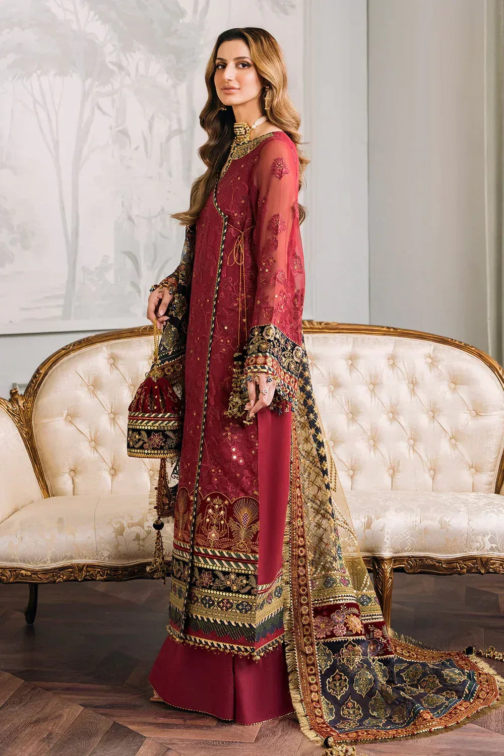 Baroque | Chantelle Embroidered Collection | CH12-07 - Rang-e-Khaas