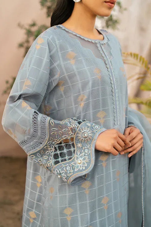 Baroque | Luxury Pret 24 | JACQUARD LAWN UF-606 - Rang-e-Khaas