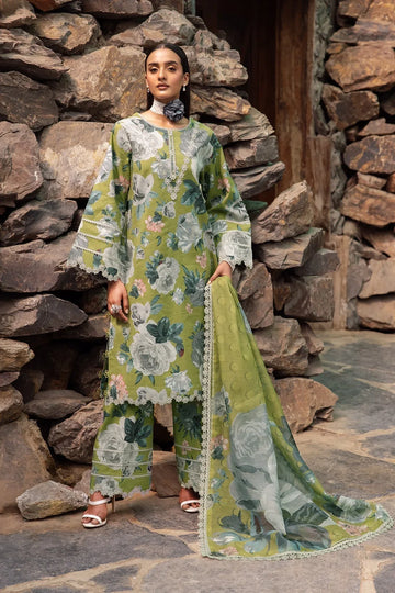 Alizeh | Sheen Lawn Prints 24 | JAZMIN - Rang-e-Khaas