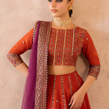 Iznik | Bandhani | UE-334 Embroidered Chiffon