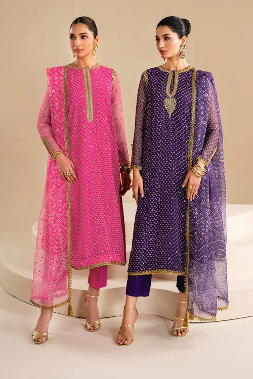 Baroque | Luxury Pret 24 | CHIFFON UF-626 - Rang-e-Khaas
