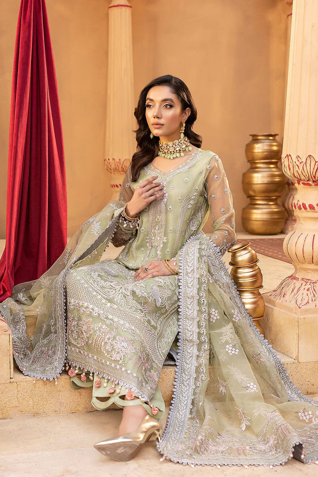 Neeshay | Dastgah Festive Formals | RANG-E-BAHAR - Rang-e-Khaas