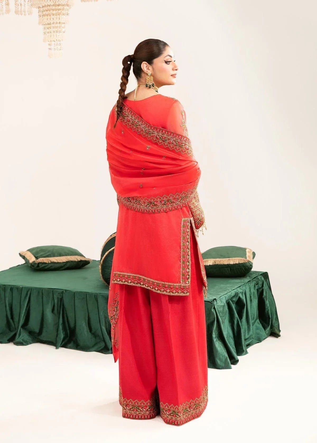 Dastoor | Sajni Luxury Eid Collection 24 | Khudeeja - Rang-e-Khaas