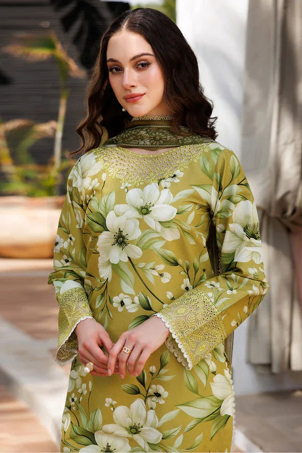 Farasha | Printed Essentials | Marigold Haze - Rang-e-Khaas