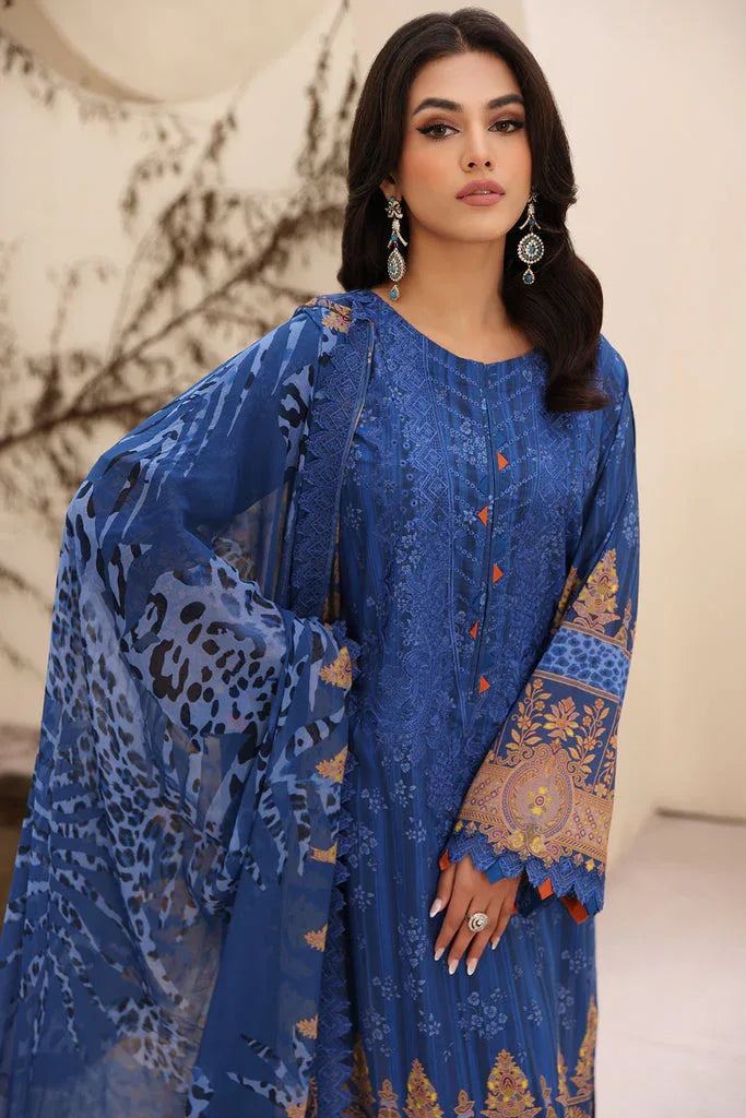 Charizma | Naranji Embroidered Lawn 24 | CN4-005 - Rang-e-Khaas