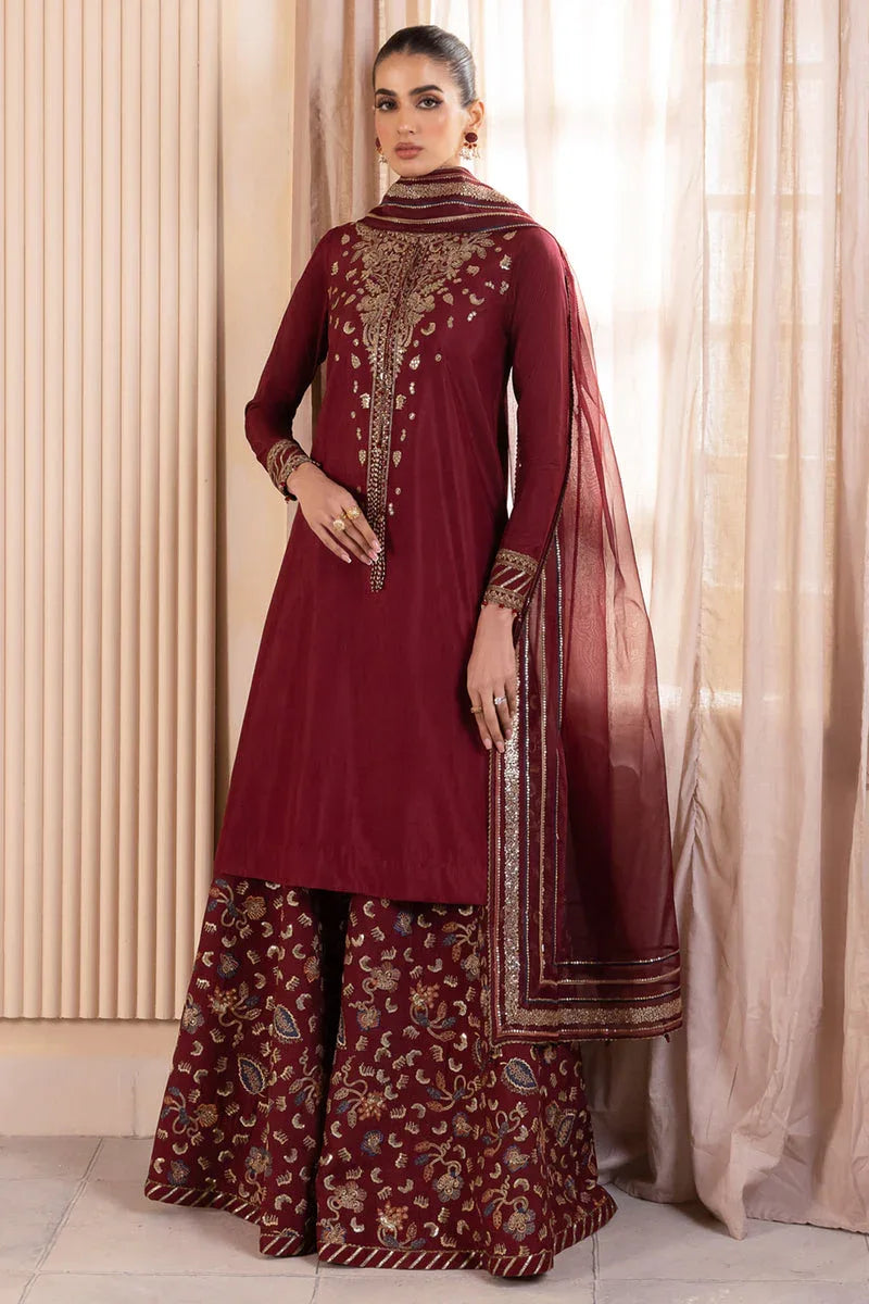 Jazmin | Formals Collection | RAW SILK UR-7016 - Rang-e-Khaas